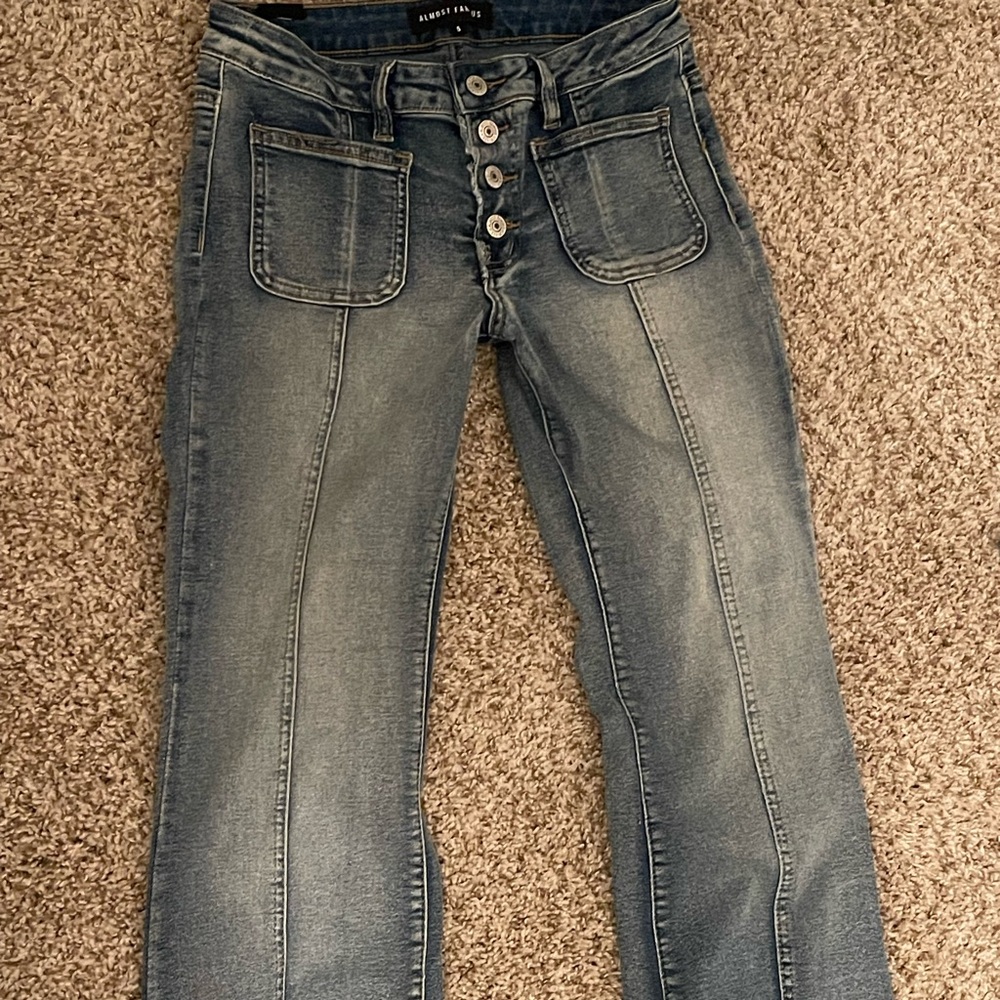Almost Famous Light Blue Flare Jeans